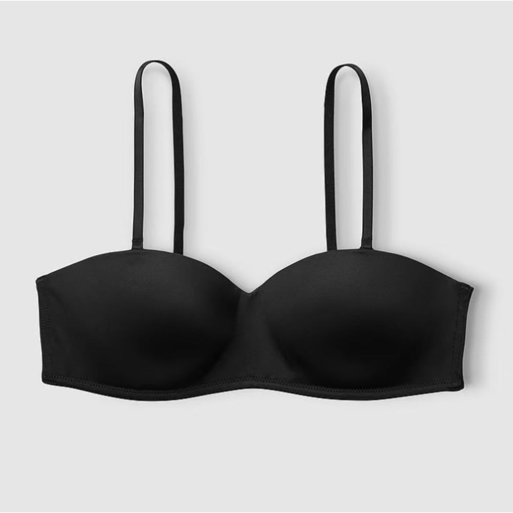 Victoria Secret NWT HAPPY NATION FOR TWEENS WIRELESS CONVERTIBLE BRA Black